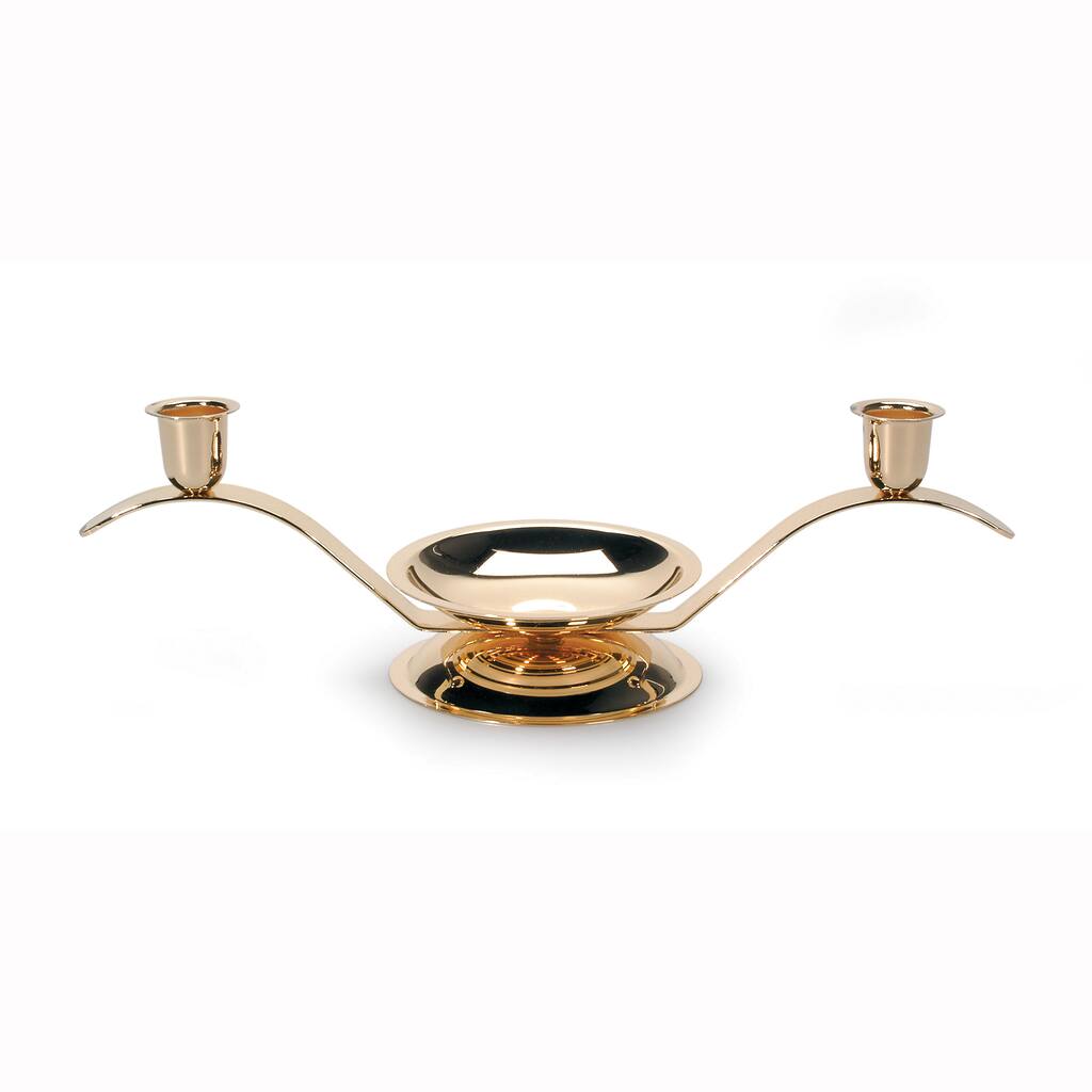 Victoria Lynn Gold Unity Candle Holder